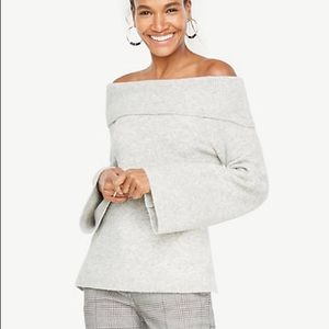 Ann Taylor Off The Shoulder Sweater